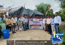 मा पंतप्रधान नरेंद्र मोदी यांच्या वाढदिवसानिमित्त राष्ट्रनेता ते राष्ट्रपिता सेवा पंधरवडा कार्यक्रम अंतर्गत स्वच्छता अभियान कार्यक्रम *भारतीय जनता पार्टी तालुका गोंडपिपरी यांच्या तर्फे सेवा पंधरवडा कार्यक्रम