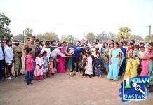 भामरागड तालुक्यातील अतिदुर्गम खंडी नैनवाडी येथे माजी राज्यमंत्री राजे अम्ब्रिशराव महाराज यांच्या शुभहस्ते भव्य व्हॉलीबॉल स्पर्धेचे उद्घाटन.