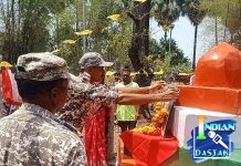 शहीद चिन्ना वेंटा यांच्या स्मृतींना उजाळा; पोलिस अधिकारी व ग्रामस्थांची उपस्थिती