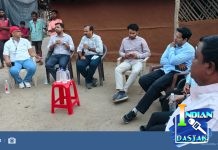 तोडसा येथे विशेष सर्वेक्षण व सेवा संतृप्ती मोहिम करिता मा. श्री नितीन गावंडे साहेब प्रभारी जिल्हाधिकारी गडचिरोली यांची सदिच्छा भेट व मार्गदर्शन,