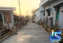 राजनगरीतील त्या गुडगघ्याभर चिखलाच्या रस्त्याचे सिमेंट रस्त्यात रूपांतर सामाजिक कार्यकर्ते सचिन येरोजवार यांच्या सातत्यपूर्ण पाठपुराव्याला यश